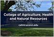 College of Agriculture Natural Resource